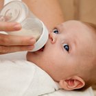 spoon with infant formula