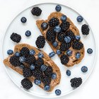 Oats with ears of cereal and bread