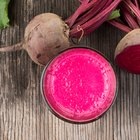 Fresh organic red beets