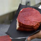 Easy Salisbury steak patties topped with sauce