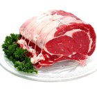 Homemade rib-eye boneless roast beef