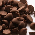 Closeup of dark chocolate
