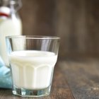Full Glass of Milk with Carton