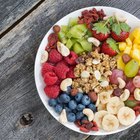 fruit on wooden skewers - dessert skewers