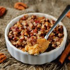 Rice pudding with cinnamon powder