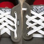Close-up of bootlaces