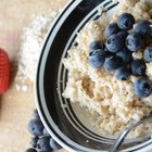 oatmeal porridge with walnuts