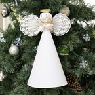 Cómo hacer un ángel de papel par la parte superior del árbol de Navidad 