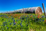 Homemade Round Bale Hay Feeder