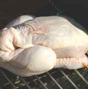 Salmonella is usually associated with eating raw or undercooked foods.