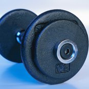 Use dumbbells, barbells, bands and your body weight to vary your workout combinations.