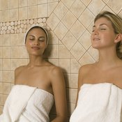 Steam rooms are relaxing and offer some health benefits.
