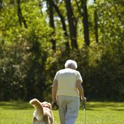 Walking can help strengthen your legs.