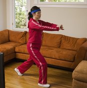 You can exercise anywhere, even in your own living room.