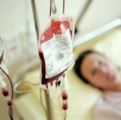 blood bags in hospital