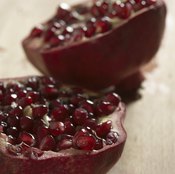 Pomegranate juice may help lower cholesterol levels.