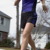 Tight shin muscles can contribute to the development of shin splints when you run.