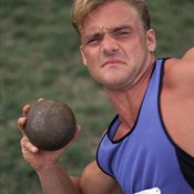 Success in shotput involves much more than just arm strength.