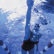 Swimming is an aerobic activity, which increases cardiovascular fitness.