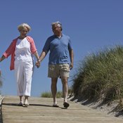 Easy walking can improve endurance, strength, balance and flexibility.