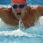 If you have a swimming injury, talk to a trainer before starting weightlifting.