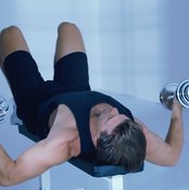 A decline dumbbell fly changes the angle for chest flys.