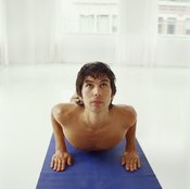 The extra heat in a Bikram Yoga class encourages weight loss.