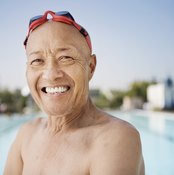 Swimming is a vigorous aerobic activity ideal for older men.