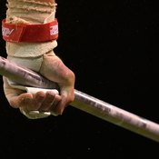 An underhand grip is used when you perform mill circles.