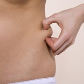 You can feel subcutaneous fat under your skin.