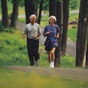 Jogging is one way the over-50 set can raise their metabolisms.