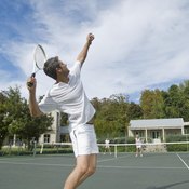 Both singles and doubles tennis can provide good workouts.