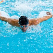 Anaerobic swimming drills improve your fitness levels.