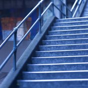 Never climb icy or wet stairs if exercising outdoors.