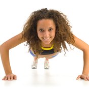 Pushups can help your breasts look slightly firmer.