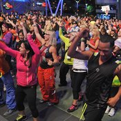 A Zumba workout is energy in action.