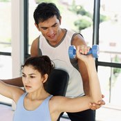 A personal trainer can help you feel more comfortable in the gym.