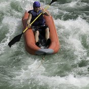 Rafting provides an aerobic workout without involving your legs.