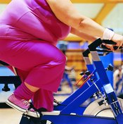 Ride a stationary bike for non-impact fat burning.