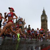 Marathon runners require muscular endurance built with many short-term goals.