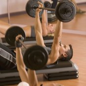 You can include bench presses in a fat-burning workout.