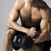 Frequent strength-training is key to a toned and chiseled appearance.