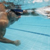 Swimming is a low-impact workout that is ideal for overweight men.