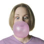 Being able to blow bubbles isn't the only potential benefit of chewing gum.