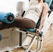 Some of the best quadriceps exercises are done using machines.