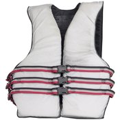 Flotation devices are helpful in slowing heat loss in water.