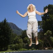 Trampolining can be a good choice for people with joint problems.