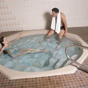 Take precautions when using a Jacuzzi after a strenuous workout.