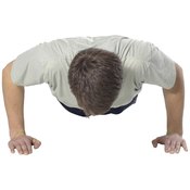 The pushup is a classic upper-body exercise.