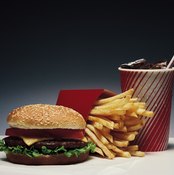 Many fast food menu items are low in fiber and other nutrients.